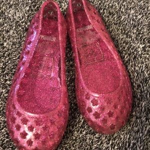 Jelly ballet flats